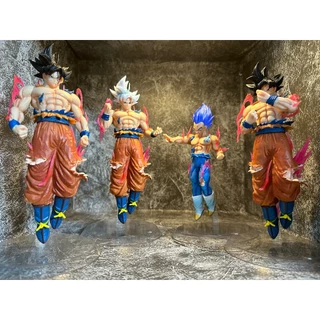 Mô hình DragonBall Songoku dáng bay, hàng cao cấp cao 23cm Có Box màu : Bọc túi OPP