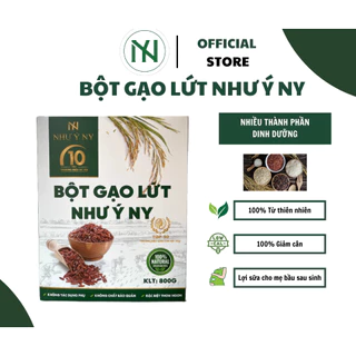 Bột gạo lứt Như Ý NY giảm cân lợi sữa hộp 800g