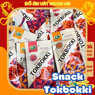 Que cay snack tokbokki 10 gói tăm que cay ăn vặt cổng trường giá rẻ