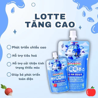 Nước Dinh Dưỡng LOTTE TĂNG CAO - Hỗ Trợ Phát Triển Chiều Cao, Giảm Tình Trạng Thiếu Máu Thiếu Sắt Ở Trẻ Nhỏ - Kamy Store