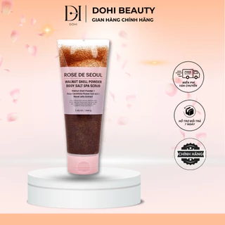 Sữa tắm Rose de seoul hàng chính hãng 200g muối tắm tẩy da chết sạch sâu