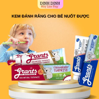 Kem đánh răng cho bé nuốt được Grants Úc 75g