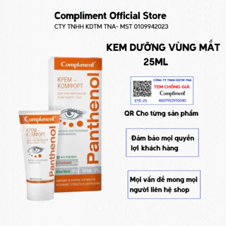 Kem dưỡng vùng mắt Panthenol Compliment ngừa nếp nhăn, giảm quầng thâm 25ml