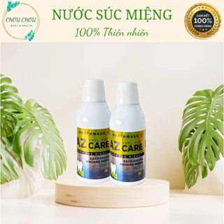 Nước súc miệng AZCARE ( Bảo vệ răng khỏi vi khuẩn sâu răng,giảm ê buốt, hơi thở thơm mát)