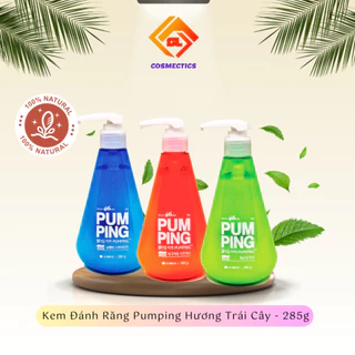 Kem Đánh Răng PUMPING Hàn Quốc 285g- Hương Trái Cam