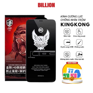 Kính cường lực chống nhìn trộm iphone, cường lực Kingkong cho ip 7 8 7pl8pl x xs xsmax 11 12 13 14 15 pro prm