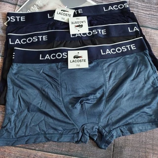 Quần lót đùi nam coton lạnh 4 chiều Lacoste cao cấp (xã kho size lớn 70_75kg)