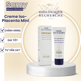 [Công ty | Creme Iso-Placenta Mini] Kem tái tạo và phục hồi cho da dầu mụn nhạy cảm vượt trội | Biologique Recherche BR