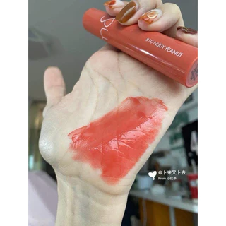 Son romand juicy Lasting Tint màu 10 Nudy Peanut