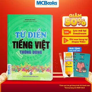 Sách - Từ điển Tiếng Việt thông dụng (Bìa Cứng Xanh) - MCBooks