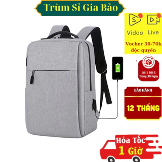 Balo laptop nam nữ 14 inch chống sốc , túi đựng máy tính xách tay chống nước , cặp nhỏ gọn thời trang.