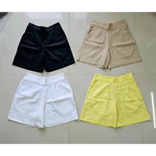 Quần short linen 4 màu