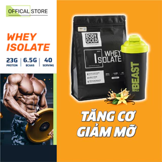 Sữa Tăng cơ giảm mỡ[ CÓ BÌNH LẮC]  Whey Isolate Túi 1Kg