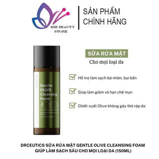 Sữa rửa mặt Drceutics 150ml chính hãng làm sạch sâu dưỡng da ẩm mịn