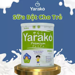 Sữa Tăng Cân Cho Bé YARAKO PREMIUM PEDIA Tăng Khả Năng Hấp Thu Cho Trẻ Biếng Ăn Và Tăng Cân Hộp 400g