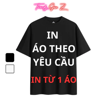 [In Áo Theo Yêu Cầu] thiết kế áo đôi đồng phục theo yêu cầu In 2 mặt sắc nét form nam nữ