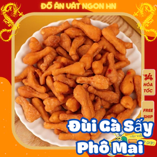 bánh quẩy đùi gà sấy phô mai 500g bánh quẩy ăn vặt ngon giá rẻ đồ ăn vặt ngon hn