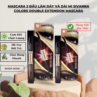 Chuốt Mi 2 Đầu Sivanna Colors Double Extension Mascara HF901 - CNM STORE VN