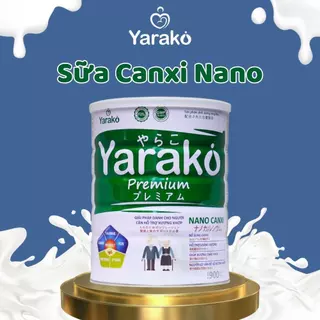 Sữa Cho Người Già YARAKO PREMIUM NANO CANXI Chuyên Biệt Cho Người Xương Khớp Hộp 900g