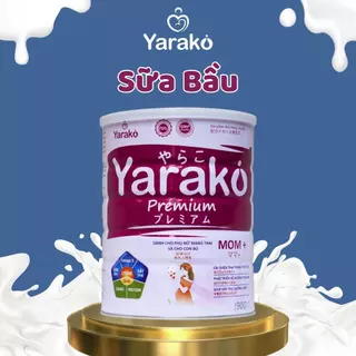 Sữa Bầu YARAKO PREMIUM MOM+ Tăng Cường Đề Kháng Cho Phụ Nữ Mang Thai Và Cho Con Bú Hộp 900g
