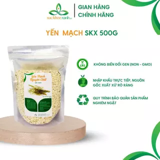 Yến mạch hữu cơ Úc, ngũ cốc Ăn Kiêng, Giảm Cân, Eat Clean Úc - Cán dẹt và dạng bột-Túi 250g/500g