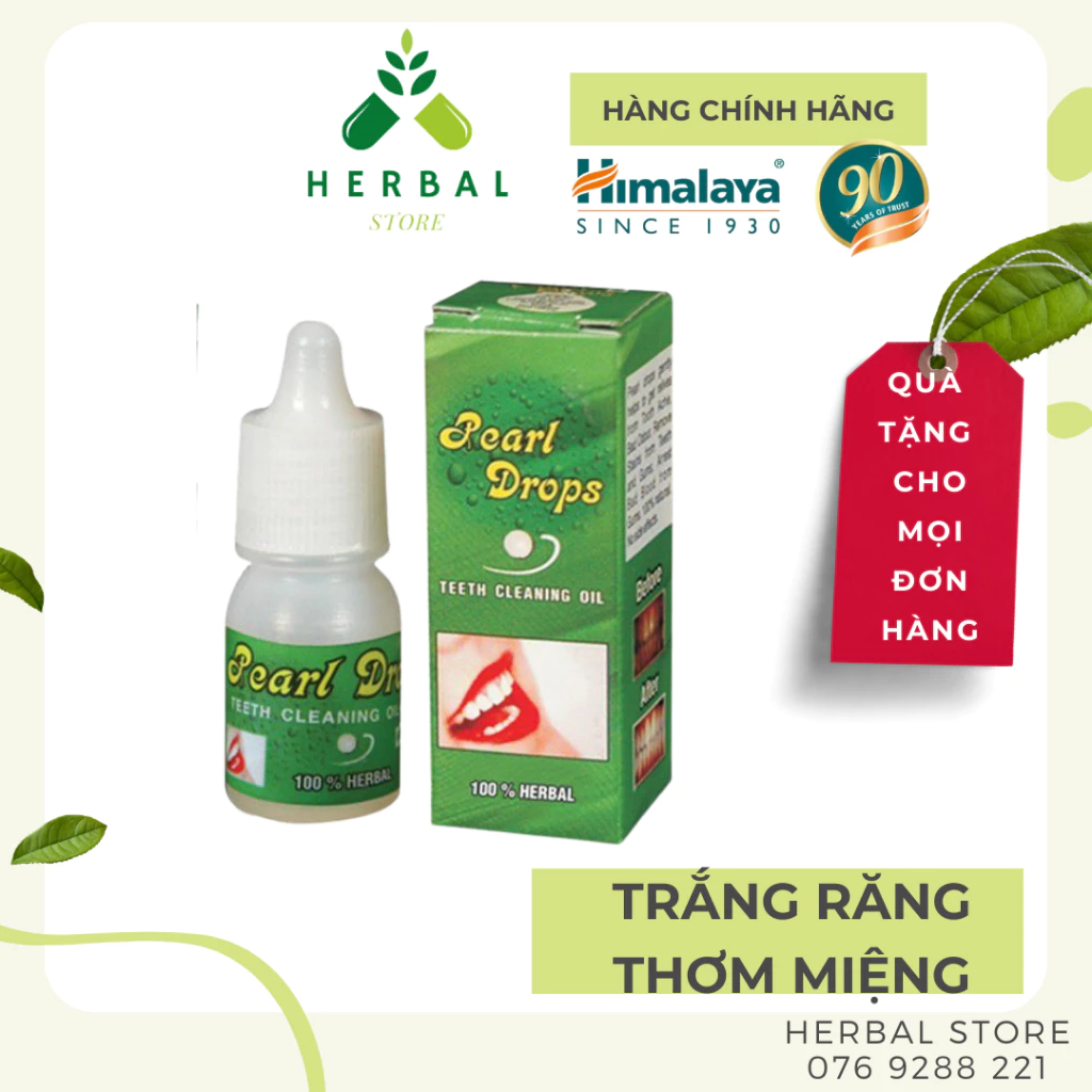 Dầu trắng răng thơm miệng pearl drop