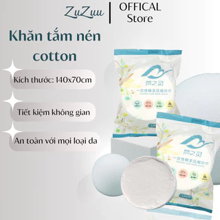 Khăn tắm nén du lịch GONA cotton lớn 70x140cm dùng một lần