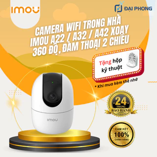 Camera WIFI IMOU A32 3MP / A42 4MP Xoay 360 Độ Đàm Thoại 2 Chiều Trong Nhà