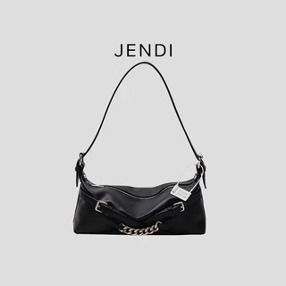 Túi xách nữ đeo chéo đeo vai kẹp nách JENDI Tegan bag da PU cao cấp mix xích trẻ trung cá tính JD18