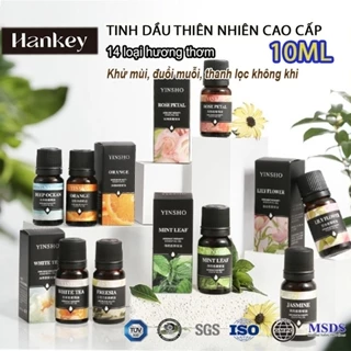 Tinh dầu thiên nhiên 10ml, xông hơi, thơm phòng, để xe hơi - HaLu