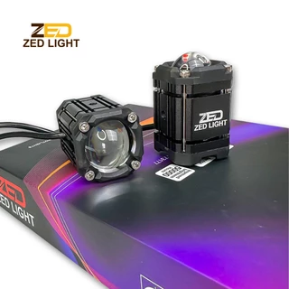 Đèn Trợ Sáng Bi Cầu Mini W2 ZED LIGHT, 4 Chế Độ Tích Hợp Auto Passing phiên bản mới nhất ( Giá 1 Đèn )