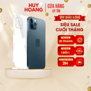 Miếng Dán Cường Lực PPF Mặt Sau Cho Điện Thoại Iphone - Shin Case