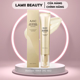 KEM DƯỠNG MẮT THẦN THÁNH AHC Age Defense / Ultimate Real Eye Cream FOR FACE