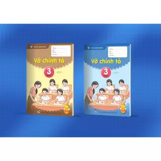 Bộ Vở Chính Tả Lớp 3 - Bộ Kết Nối - 2 Quyển