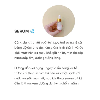 Serum dưỡng trắng dưỡng ẩm da