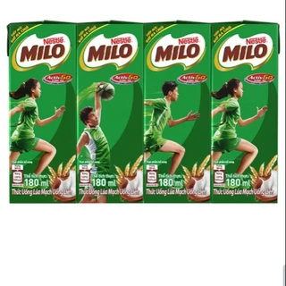 Lốc 4 hộp milo 180ml