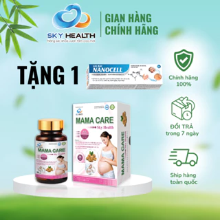 DHA Cho Mẹ Bầu Vitamin Tổng Hợp Mama Care SKY HEALTH - Hộp 30 Viên