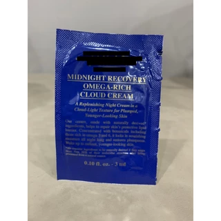 [chính hãng] sample Kem dưỡng ẩm phục hồi ban đêm Midnight Recovery Omega Rich Cloud Cream 3ml