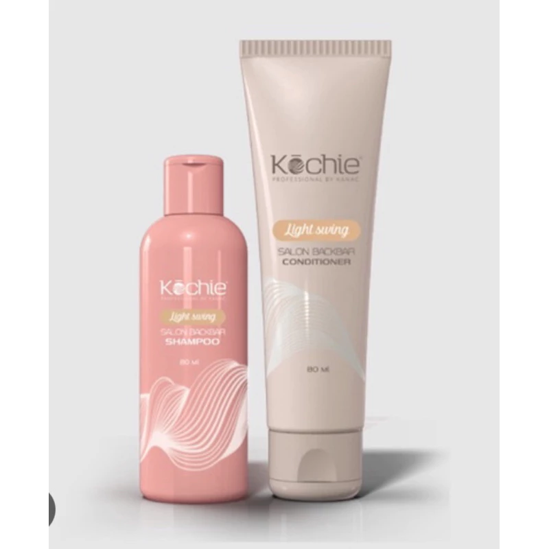 [Chính hãng ] Bộ đôi DẦU GỘI VÀ XẢ KOCHIE SALON BACKBAR 80ml x 2 - Làm tóc ẩm và bóng mượt