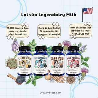 Viên uống lợi sữa Legendairy Milk  60 viên