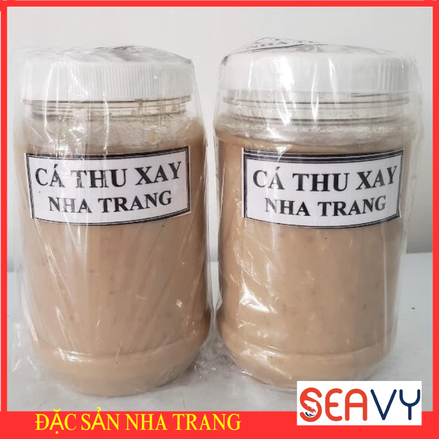 Mắm Cá Thu Xay hộp lớn 500g Đặc Sản Nha Trang làm mắm chưng hấp dẫn