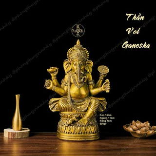 Thần Voi Ganesha - Thần Voi Tài Lộc Thái Lan - Tượng đồng phong thuỷ