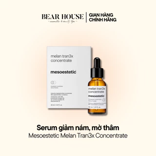 Serum giảm nám, mờ thâm Mesoestetic Melan Tran3x Concentrate 30ml