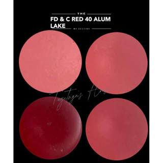 (10/50g)FD & C Red 40 Alum Lake-màu khoáng Mỹ