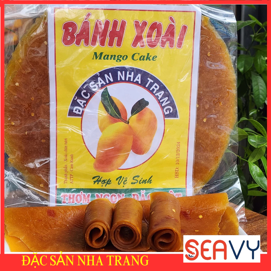 Bánh xoài muối ớt gói 200gr Nha Trang dẻo thơm lạ miệng ngọt thanh không đường