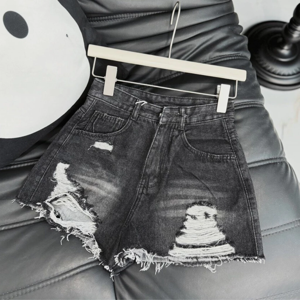 Quần Short Nữ Dáng Chữ A Lai Tua Rua D38