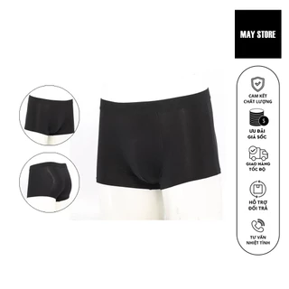 Sịp Đùi Quần Lót Nam Boxer Aristino ABX1606 Quần Xì Chất Cotton Mềm Mại Thoáng Mát Thấm Hút ( Màu đen )