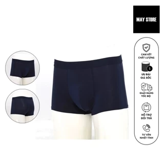 Sịp Đùi Quần Lót Nam Boxer Aristino ABX1606 Quần Xì Chất Cotton Mềm Mại Thoáng Mát Thấm Hút ( Màu Tím than navy )