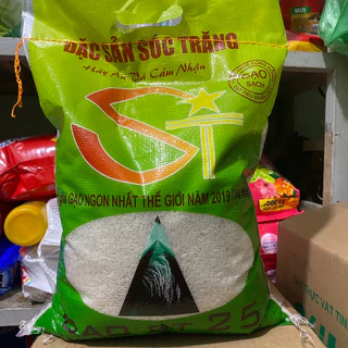 Gạo ST25 Đặc Sản Sóc Trăng Bao 5kg