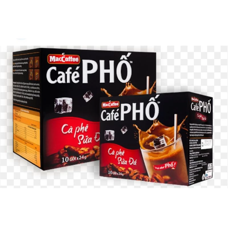 Hộp cà phê sữa PHỐ (10 gói x24g)